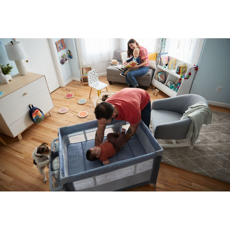 Cosco Juvenile Cosco Kids Rocking Bassinet with Play Yard
